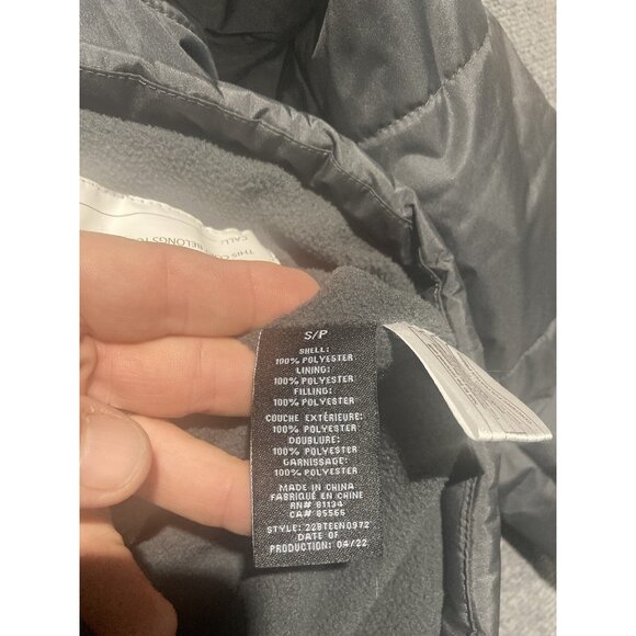 Whales Tail Puffer Jacket Women’s Size Small Gray Long Sleeve Full Zip - Picture 3 of 9